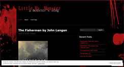 Desktop Screenshot of littlemsmonster.com